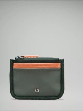 lululemon athletica Green and Orange Small Wallet